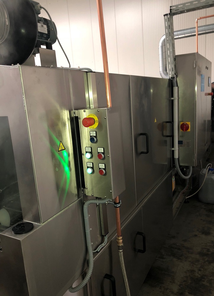 LCT Durchlaufwaschanlage Sicherungskasten + Start-Stop Metalas Reinigungsanlage Major 195