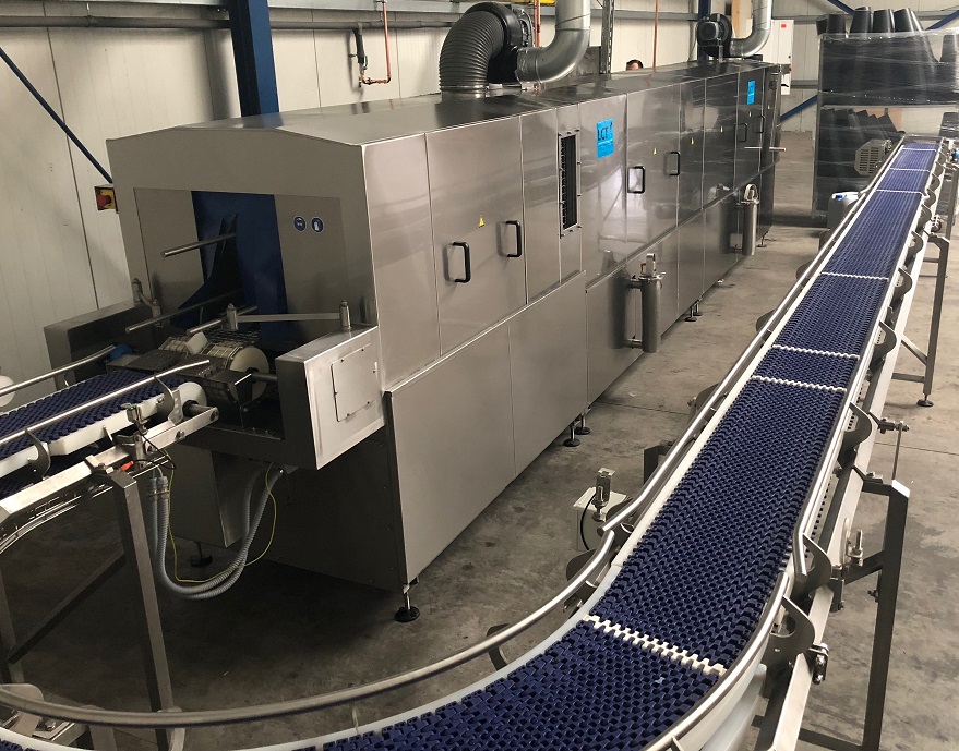 LCT T 600 Durchlaufwaschanlage mit Förderband Metalas Reinigungsanlage Major 195